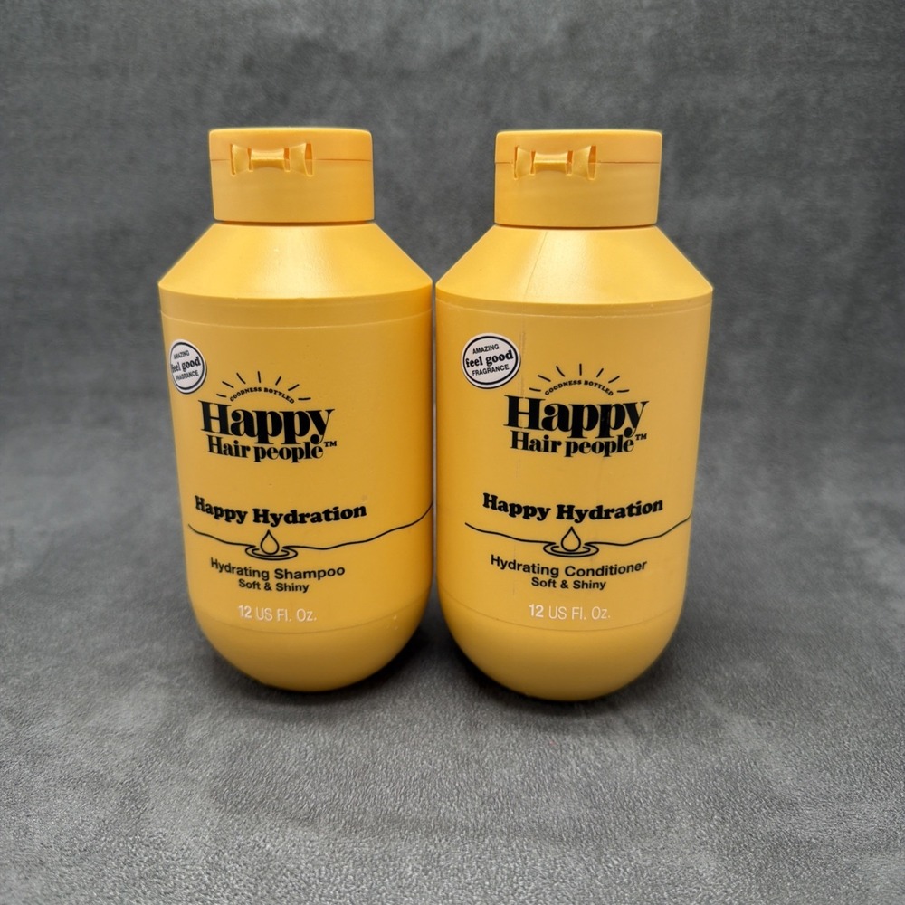 Happy Hair People Happy Hydration Shampoo & Conditioner 12 fl oz Each